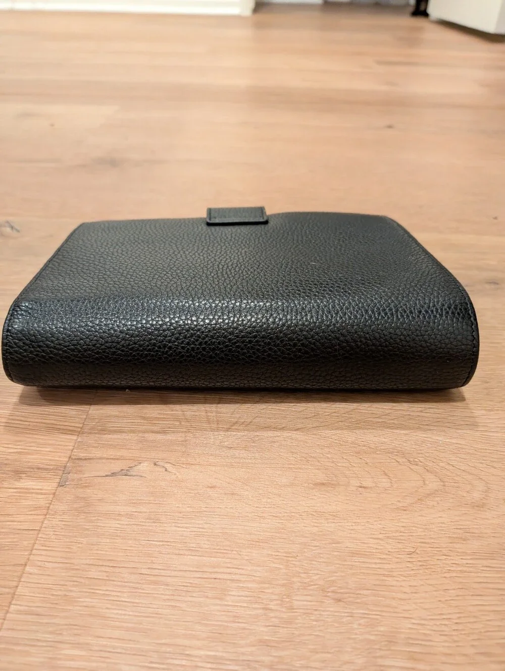 Moterm Pebbled Leather Planner - Personal Size, Black